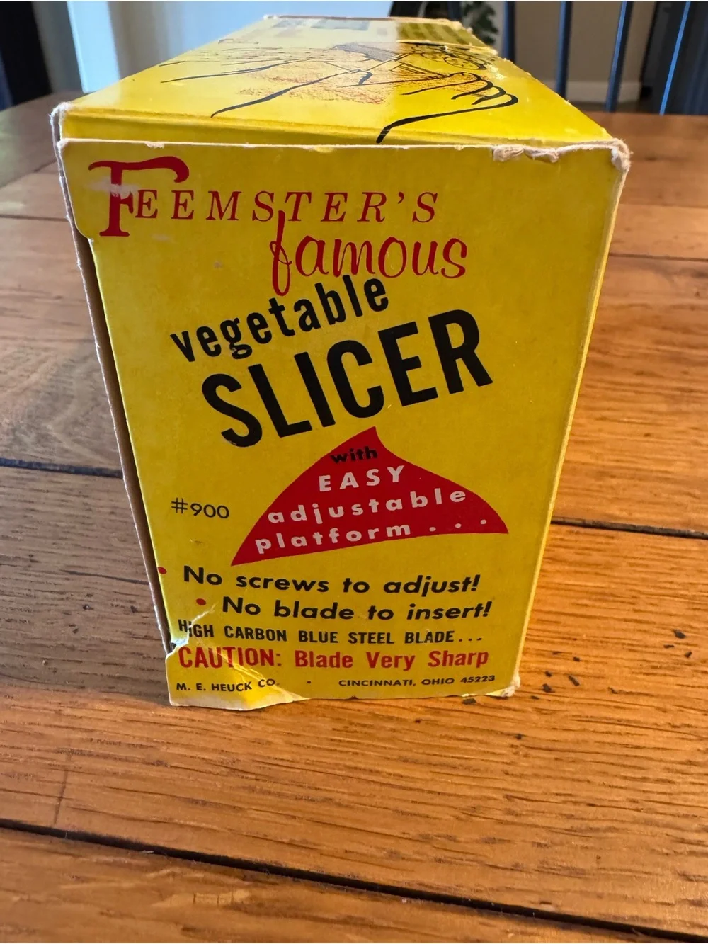 Feemster's Famous Vegetable Slicer - w Original Box